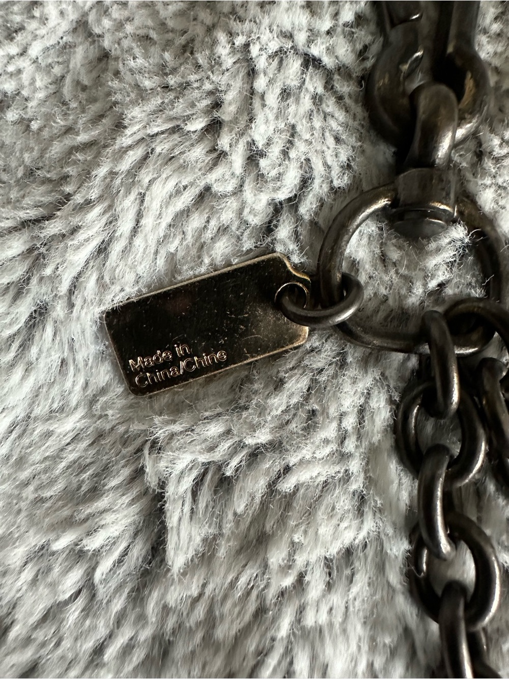 Coach Metal Feather Bag Charm Keychain - Picture 7 of 10